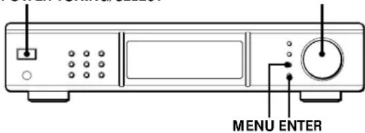 SONY STD777ES - Selecting the German Display - 1