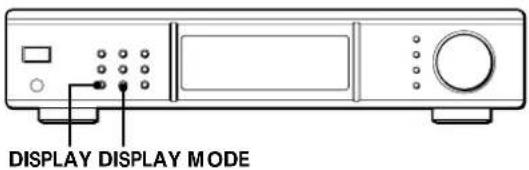SONY STD777ES - Using the Display - 1