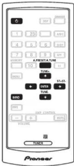 PIONEER FF3J - Auto preset memory - 1