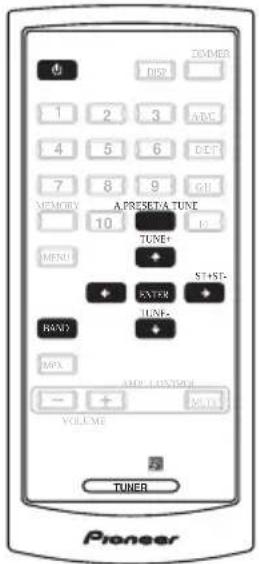 PIONEER FF3J - Memoria di presezione automatica - 1