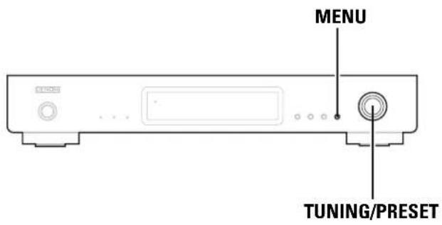 DENON TU1500RD - Operation - 1