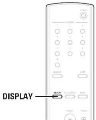 DENON TU1500RD - ■ Tipo de programa (PTY) - 1