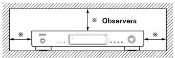 DENON TU1500RD - Observera: - 1