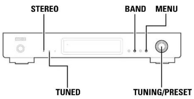 DENON TU1500RD - Operation - 1