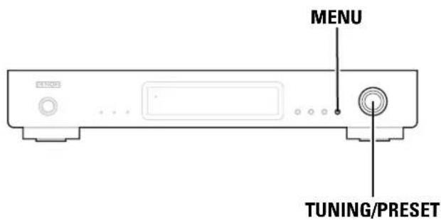 DENON TU1500RD - Bediening - 1
