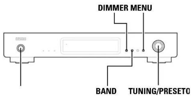 DENON TU1500RD - Bediening - 1