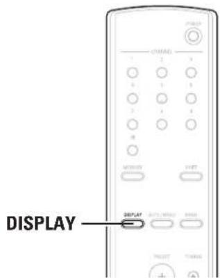 DENON TU1500RD - Type de programme (PTY) - 1