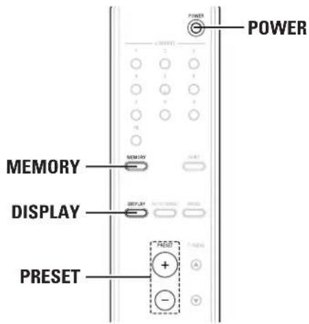 DENON TU1500RD - Bediening - 2