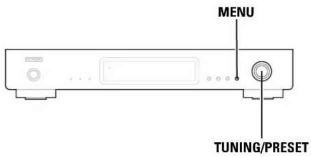 DENON TU1500RD - Operation - 1