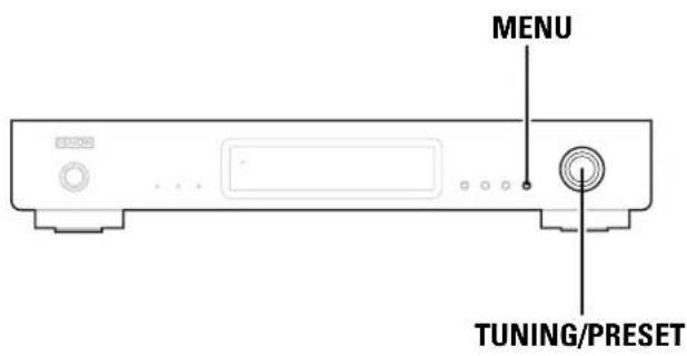 DENON TU1500RD - Funzionamento - 1