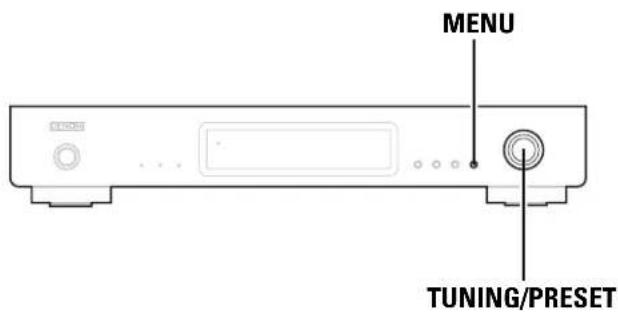 DENON TU1500RD - Fonctionnement - 1