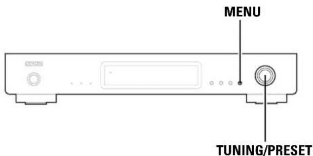 DENON TU1500RD - Bediening - 1