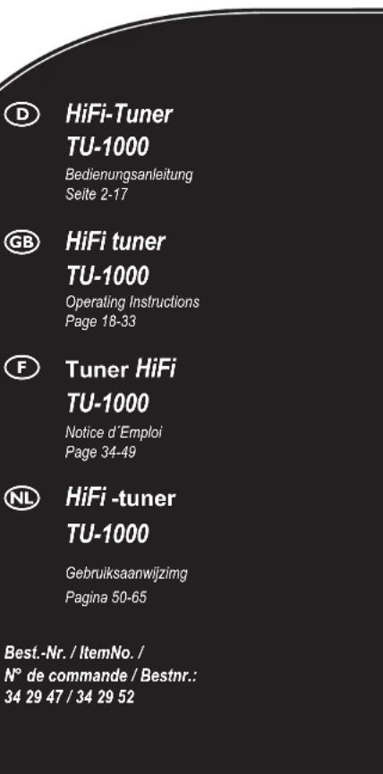 CONRAD TU1000 - RENKFORCE - 1