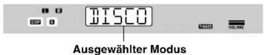 AIWA AVD58 - Innerhalb von vier Sekunden / zur Wahl der gewünschten DSP-Betriebsart wiederholt drücken oder MULTI JOG drehen. - 2