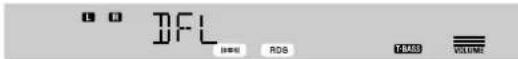 AIWA AVD58 - Press / to select a station (Manual tuning). - 1