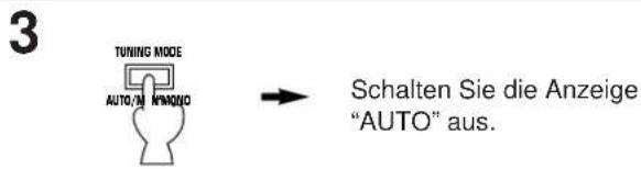 YAMAHA TX592RDS - AUTOMATISCHE ABSTIMMUNG MANUELLE ABSTIMMUNG - 7