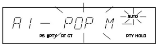 YAMAHA TX592RDS - Calling a program of your desired program type from among preset RDS stations (PTY SEEK) - 5