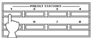 YAMAHA TX492RDS - Stationsprogramming - 8