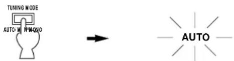 YAMAHA TX492RDS - AUTOMATISCHE ABSTIMMUNG MANUELLE ABSTIMMUNG - 4