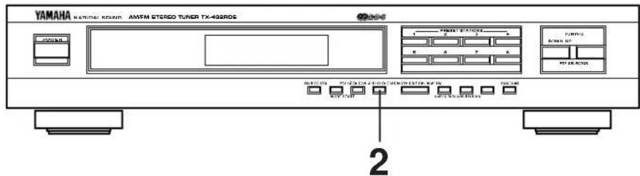 YAMAHA TX492RDS - Appel automatique d'un programme du type désiré lorsque sa diffusion commence - 1
