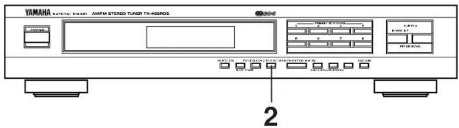 YAMAHA TX492RDS - Richiamo automatico di un programma del tipo desiderato nel momento in cui ne inizia la trasmissione - 1