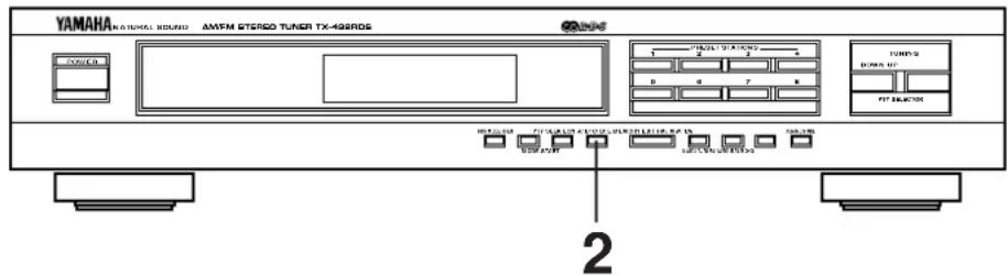 YAMAHA TX492RDS - Att gora sa attenna apparat automatiskt koplar in en station som sander onskad programtyp nar sandningen startar - 1