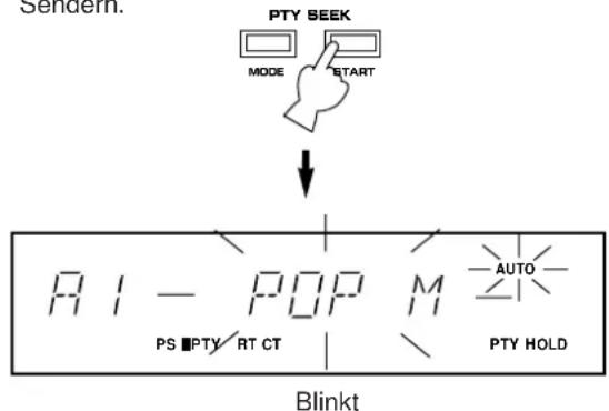 YAMAHA TX492RDS - Abrufen einer gewünschten Programmart von den vorabgestimmten RDS-Sendern (PTY SEEK) - 4