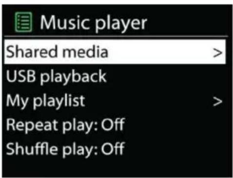 Soundmaster IR43DAB - Musikkspiller - 1