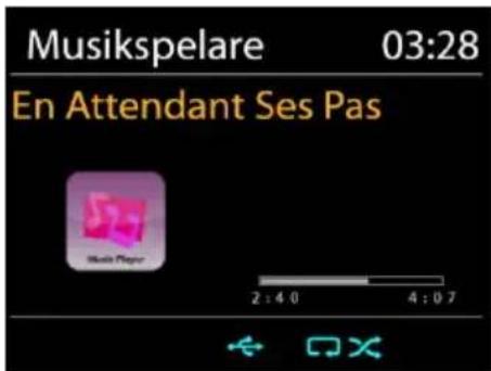 Soundmaster IR43DAB - USB uppspelning - 1