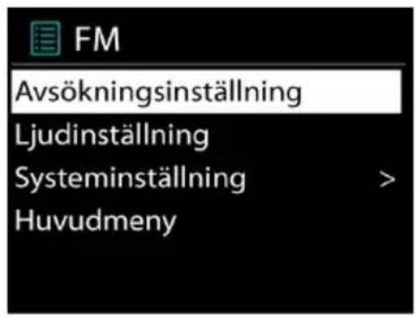 Soundmaster IR43DAB - Förinställningar - 1