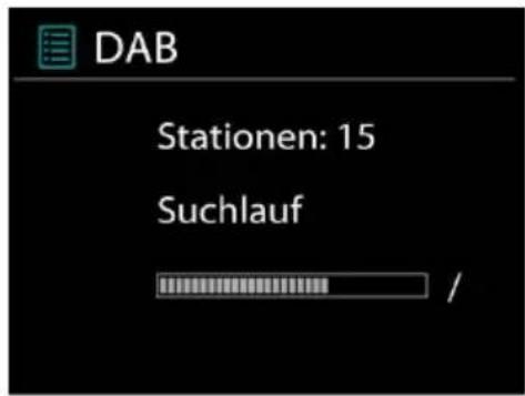 Soundmaster IR43DAB - Radiosender suchen - 1