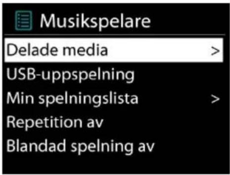 Soundmaster IR43DAB - Musik spelare - 1