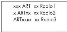 ROTEL RT12 - Elegir una emisora de radio - 5