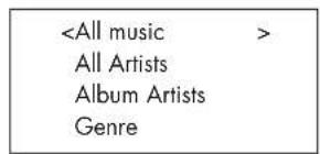 All Artists Album Artists Genre