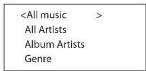 All Artists Album Artists Genre