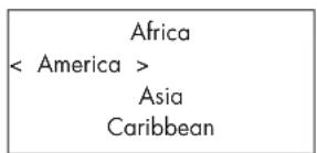 Africa < America > Asia Caribbean
