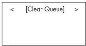 ROTEL RT12 - Wachtlijst verwijderen: de functie "Clear Queue" - 2