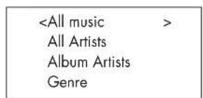 All Artists Album Artists Genre