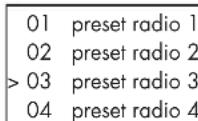 ROTEL RT12 - Riproduzione di una stazione preselezionata - 1