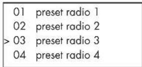 ROTEL RT12 - Wiedergabe eines gespeicherten Radiosenders - 1