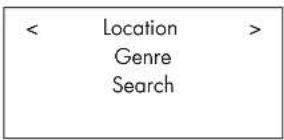 < Location > Genre Search