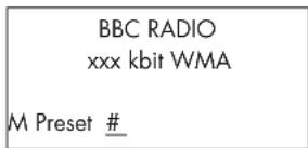 BBC RADIO xxx kbit WMA M Preset #