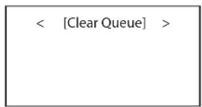 ROTEL RT12 - Очистка списка Queue - 2
