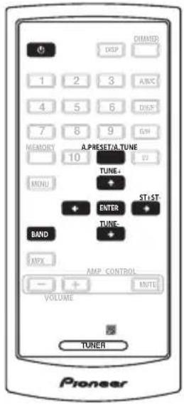 PIONEER FF6J - Auto preset memory - 1