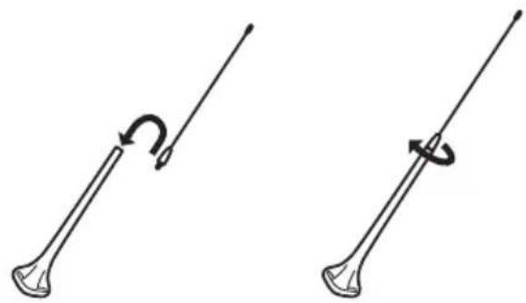 PIONEER FF6J - Assemblage de l'antenne interieure DAB - 1