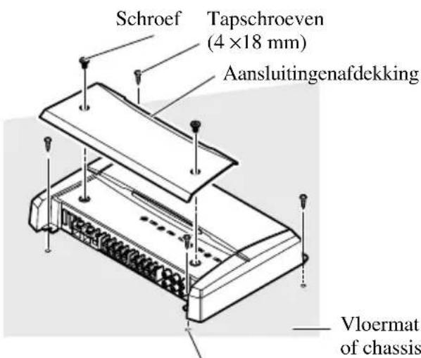 Schroef Tapschroeven (4 ×18 mm) Aansluitingenafdekking Vloermat of chassis