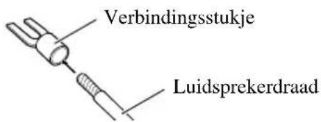 Verbindingsstukje Luidsprekerdraad