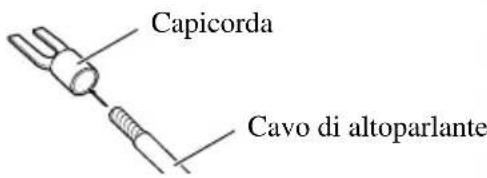 Capicorda Cavo di altoparlante