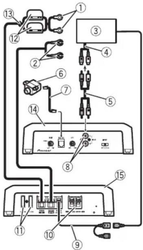 PIONEER GMD8500M - Cxema PodKJIIOUeHnA - 1