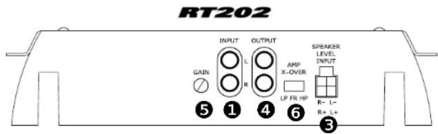 MTX Audio RT202 - RT202 RT404 - 1